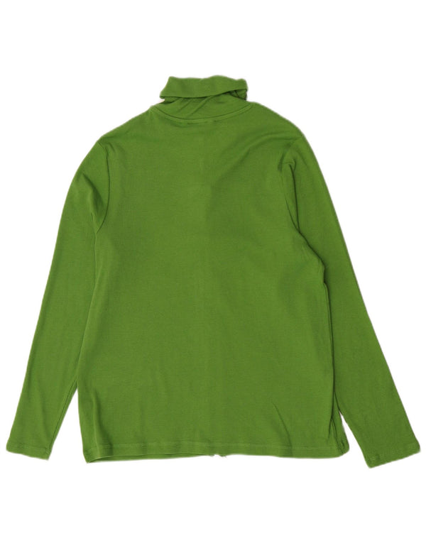 Marks & Spencer Dame Bluse Top UK 18 XL Grøn Bomuld