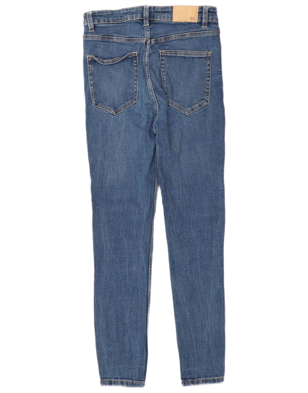 Zara Dame Skinny Jeans EU 40 Medium W30 L27 Blå