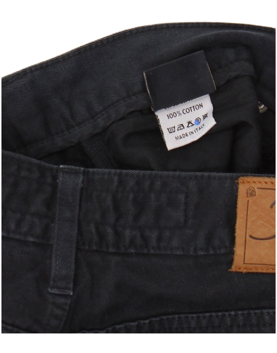 Fay Straight Jeans til mænd W32 L29 marineblå bomuld