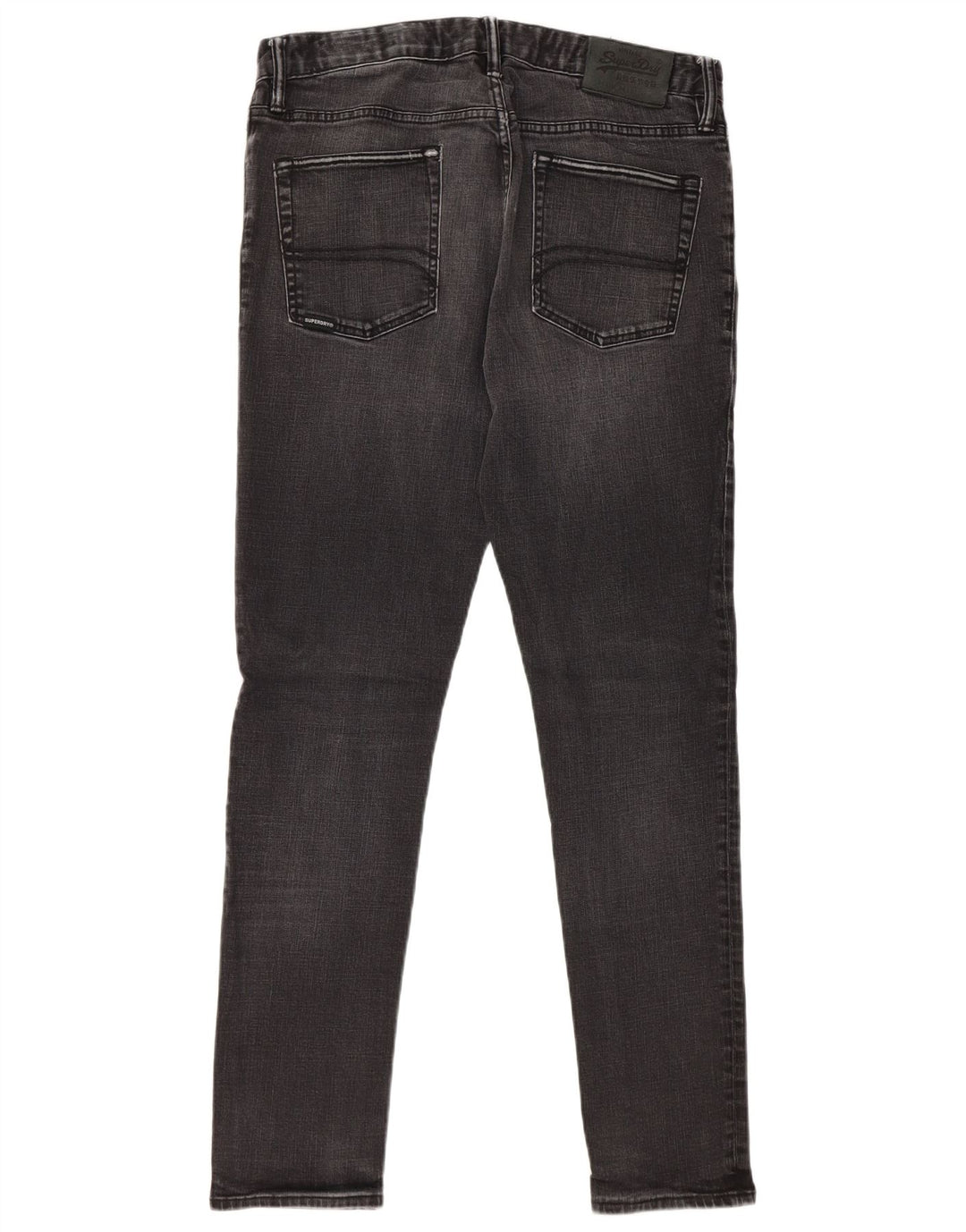 Superdry Skinny Jeans til mænd W34 L29 grå bomuld