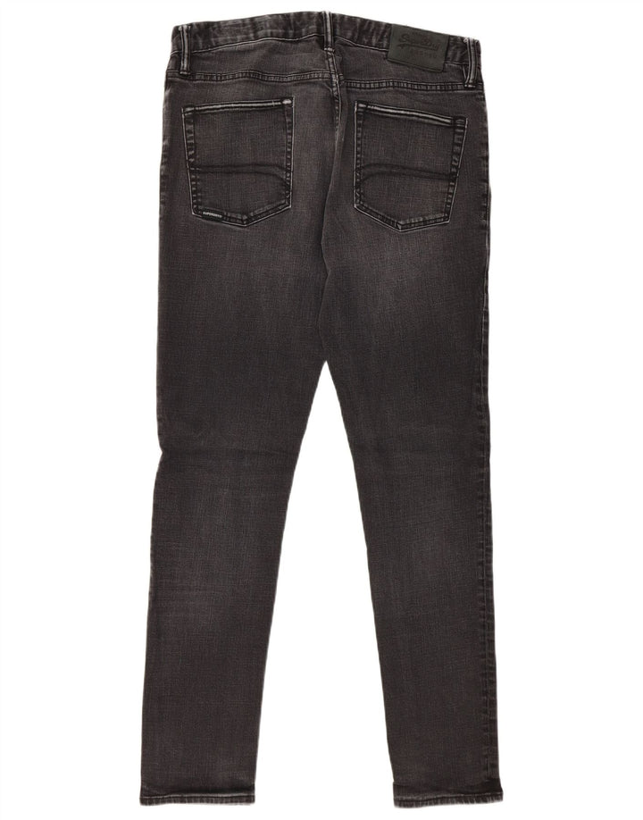 Superdry Skinny Jeans til mænd W34 L29 grå bomuld