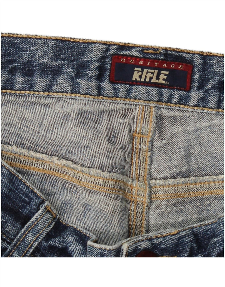 Rifle Herre Straight Jeans W34 L31 Blå