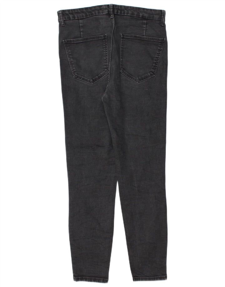 Zara Dame Skinny Jeans EU 42 Large W32 L26 Sort