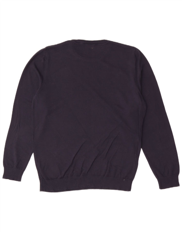 U.S. Polo Assn. Herre rund hals sweater stor marineblå
