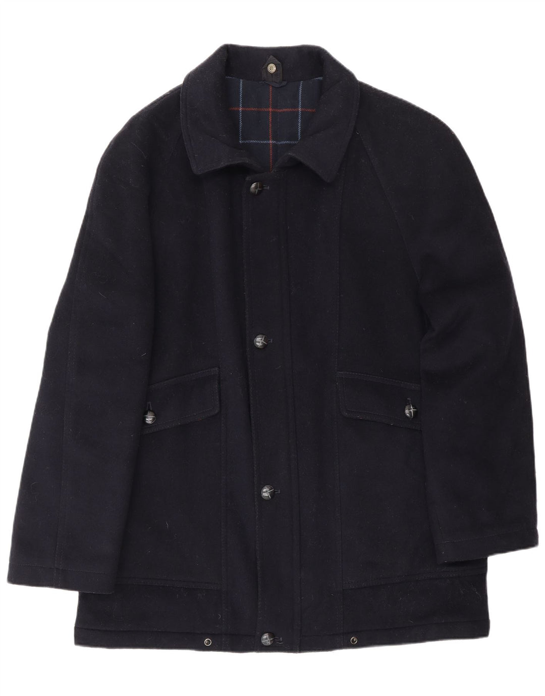 Dolomite Herre Overfrakke IT 48 Medium Marineblå Uld