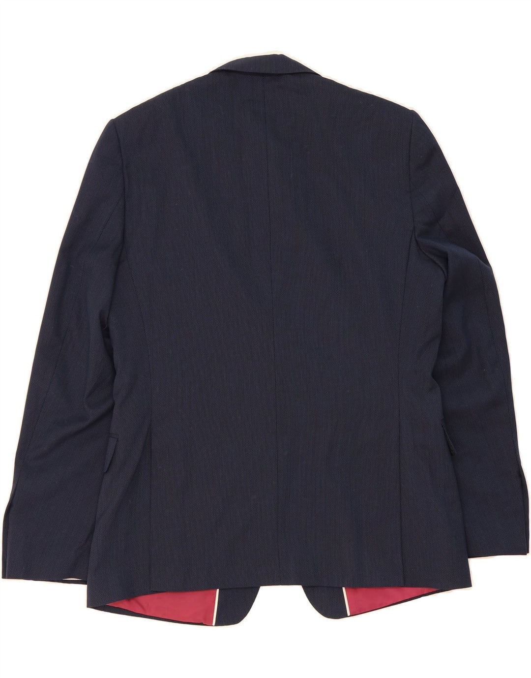 MARKS & SPENCER Mens Slim Fit 2 Button Blazer Jacket EU 52 XL Navy Blue Vintage Marks & Spencer and Second-Hand Marks & Spencer from Messina Hembry 