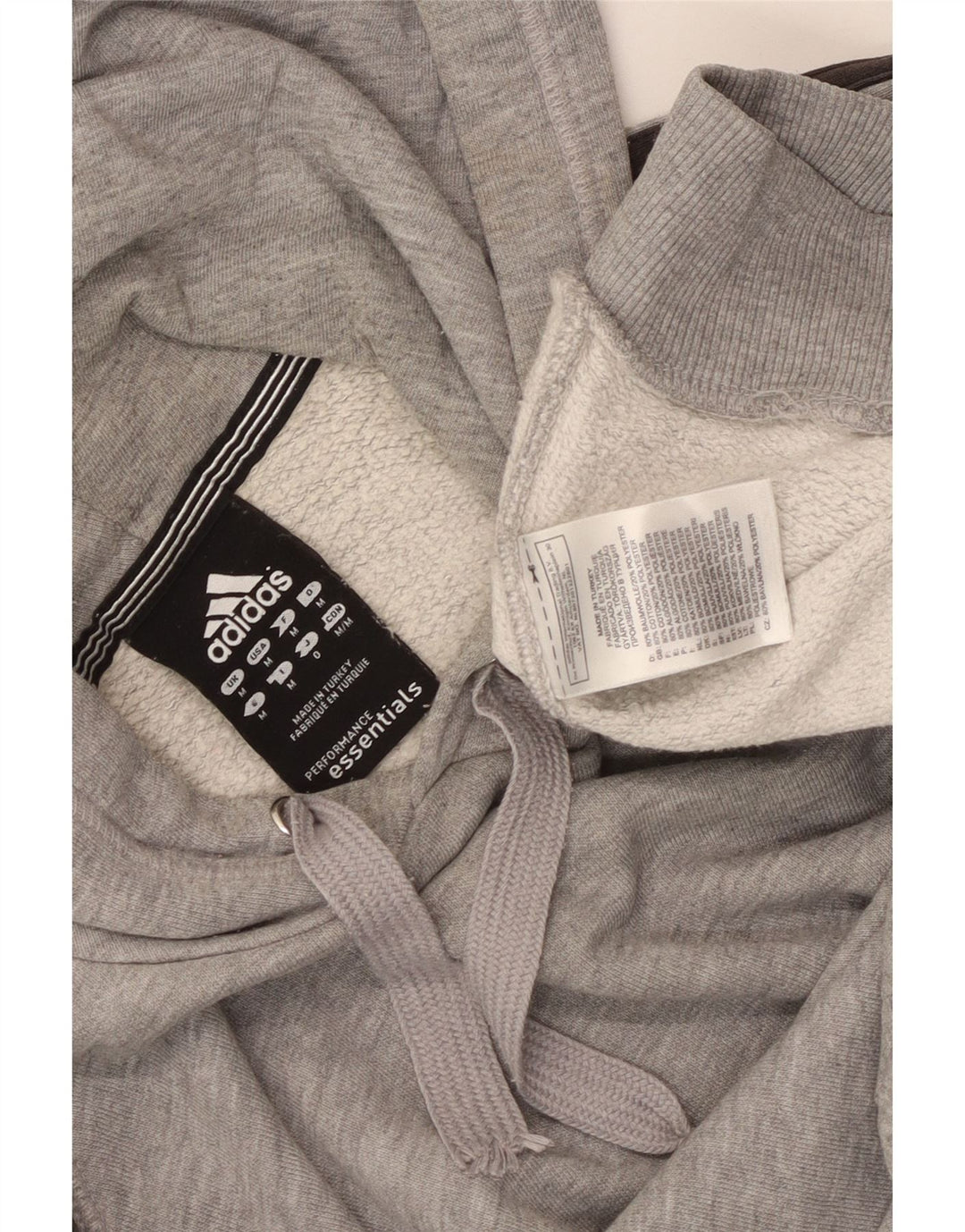 Adidas Herre hættetrøje Jumper Medium Grey Flecked Bomuld