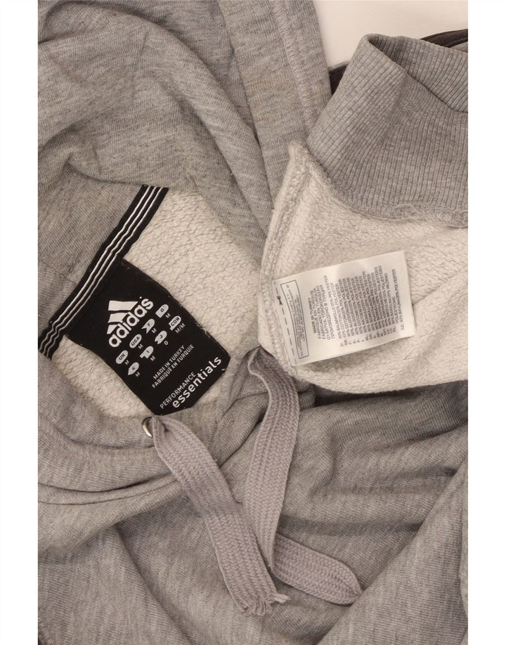 Adidas Herre hættetrøje Jumper Medium Grey Flecked Bomuld