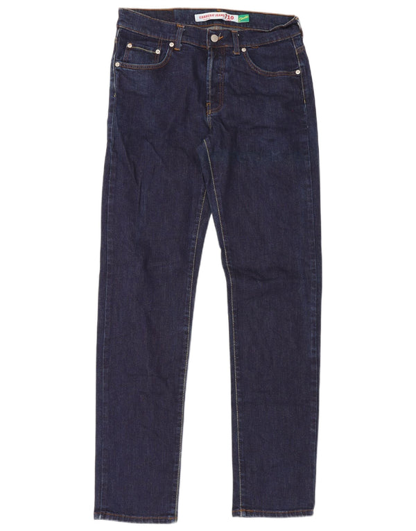Carrera Herre Regular Straight Jeans IT 48 Medium W32 L34 Marineblå Bomuld