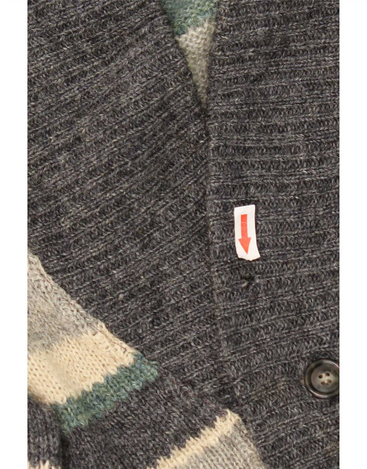 Trussardi Herre Cardigan Sweater XL Flerfarvet Stribet