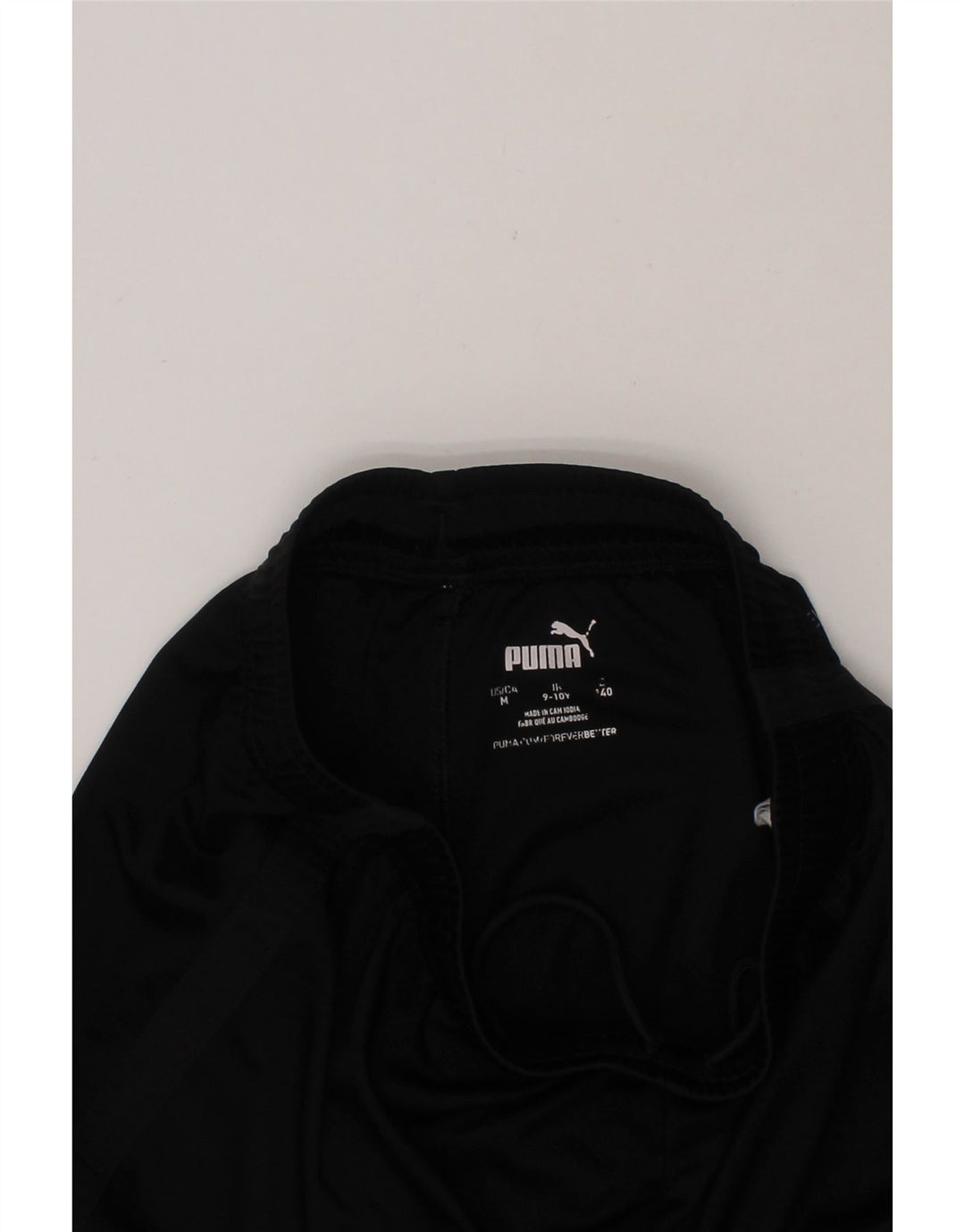 PUMA Boys Graphic Sport Shorts 9-10 Years  Black Polyester Vintage Puma and Second-Hand Puma from Messina Hembry 