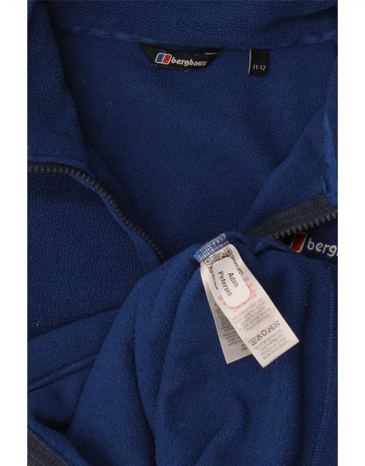 Berghaus Boys Fleecejakke 11-12 År Marineblå Polyester