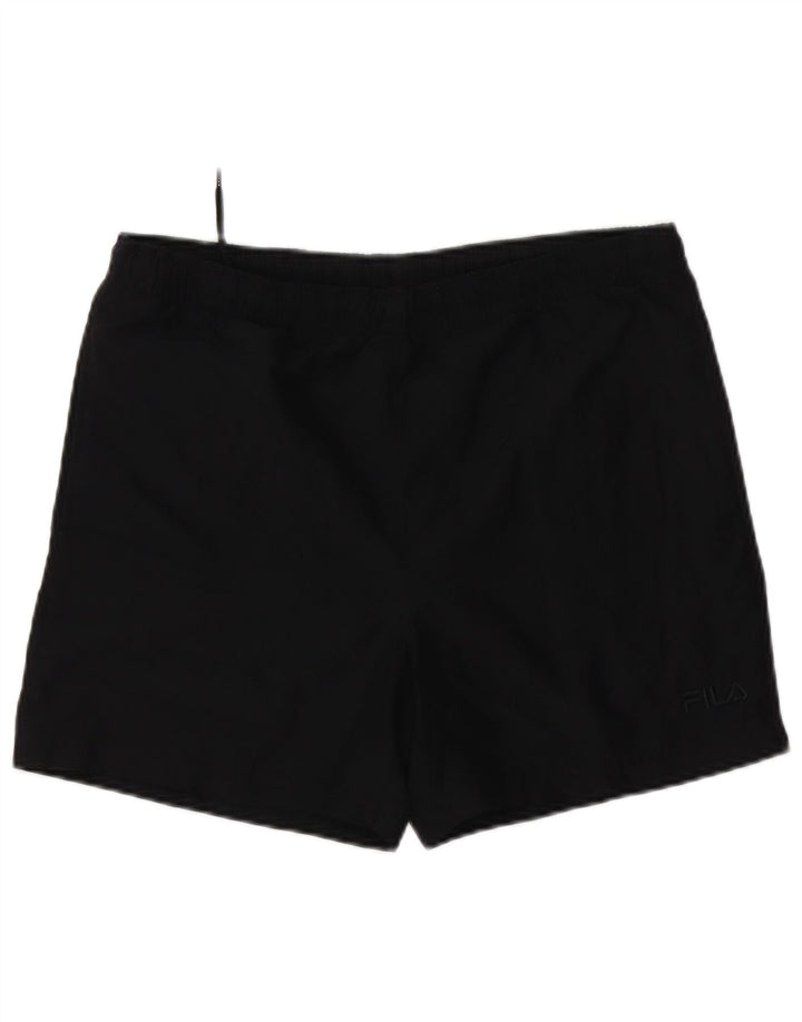 FILA Badeshorts til mænd Small Black Polyester