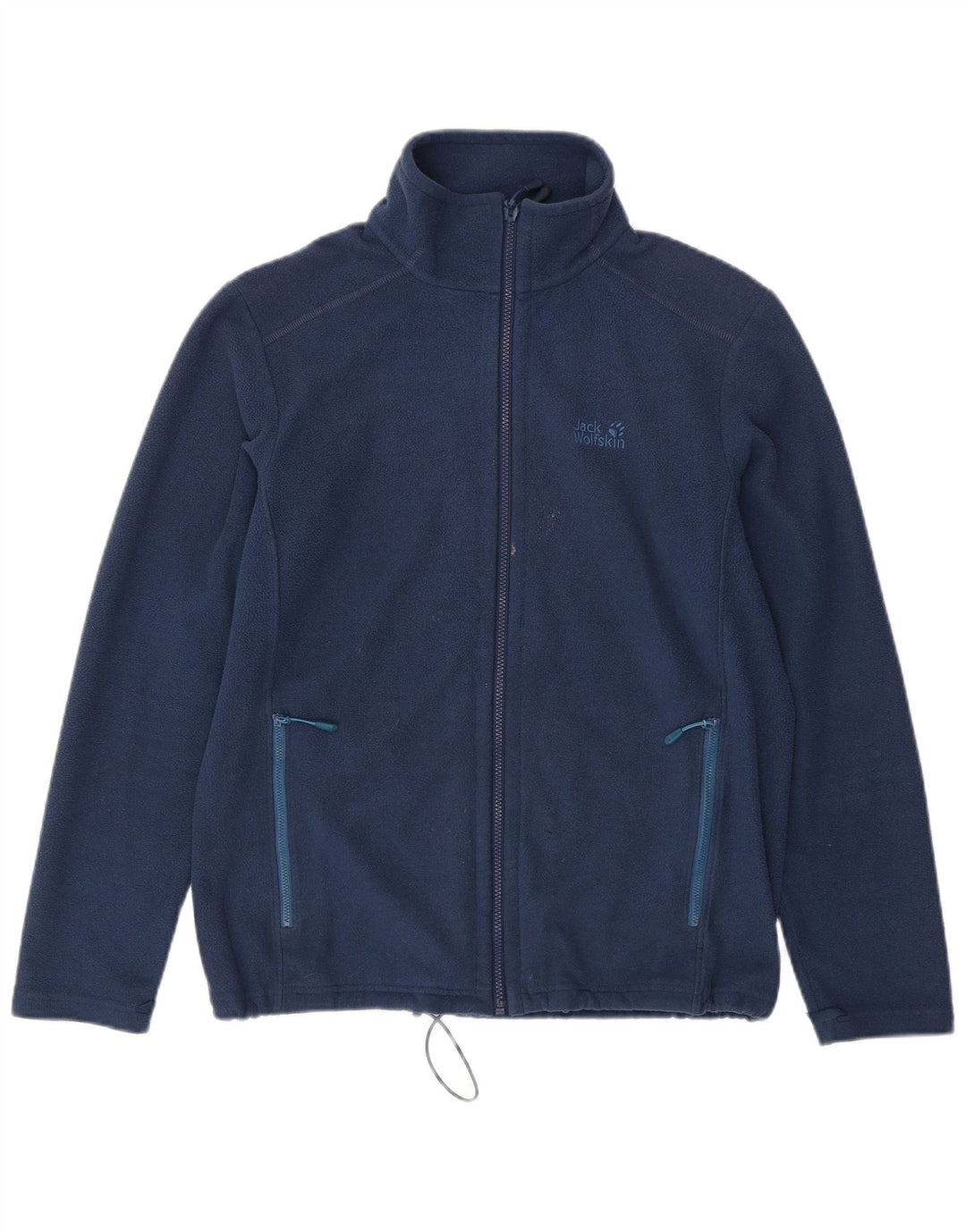 Jack Wolfskin Herre Liner Fleecejakke UK 42 Large Navy Blue Polyester