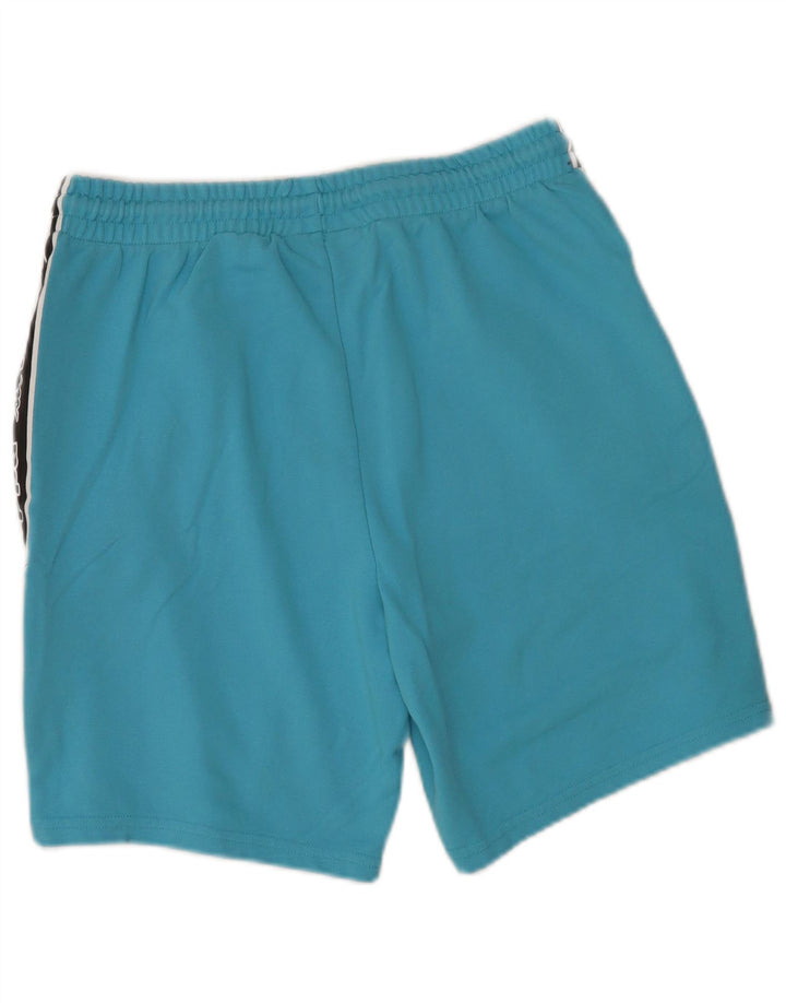 Kappa Herre grafiske sportsshorts Medium Blue Colourblock Bomuld