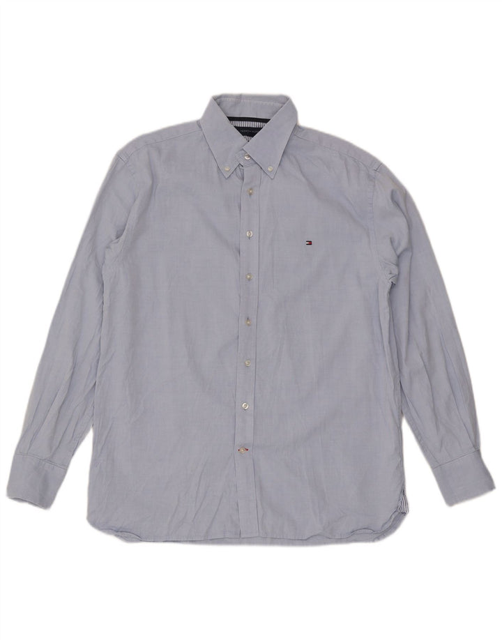 Tommy Hilfiger Herreskjorte Medium Blå Bomuld