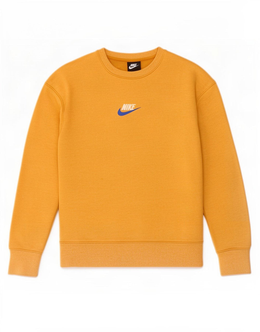 Nike Sweatshirt til mænd, lille gul bomuld