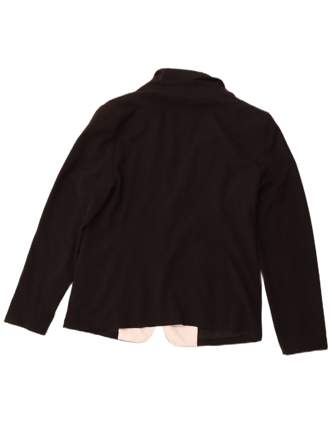 MOSSIMO Dame 1 Knap Blazer Jacket UK 16 Stor Sort Colourblock