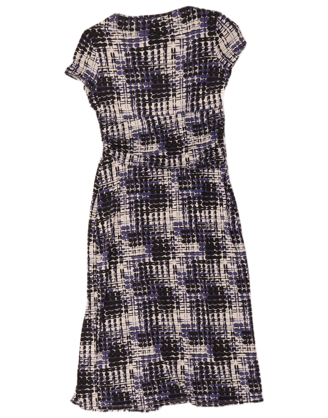 Phase Eight Womens Sheath Dress UK 10 Small Multicolored Check Viscose