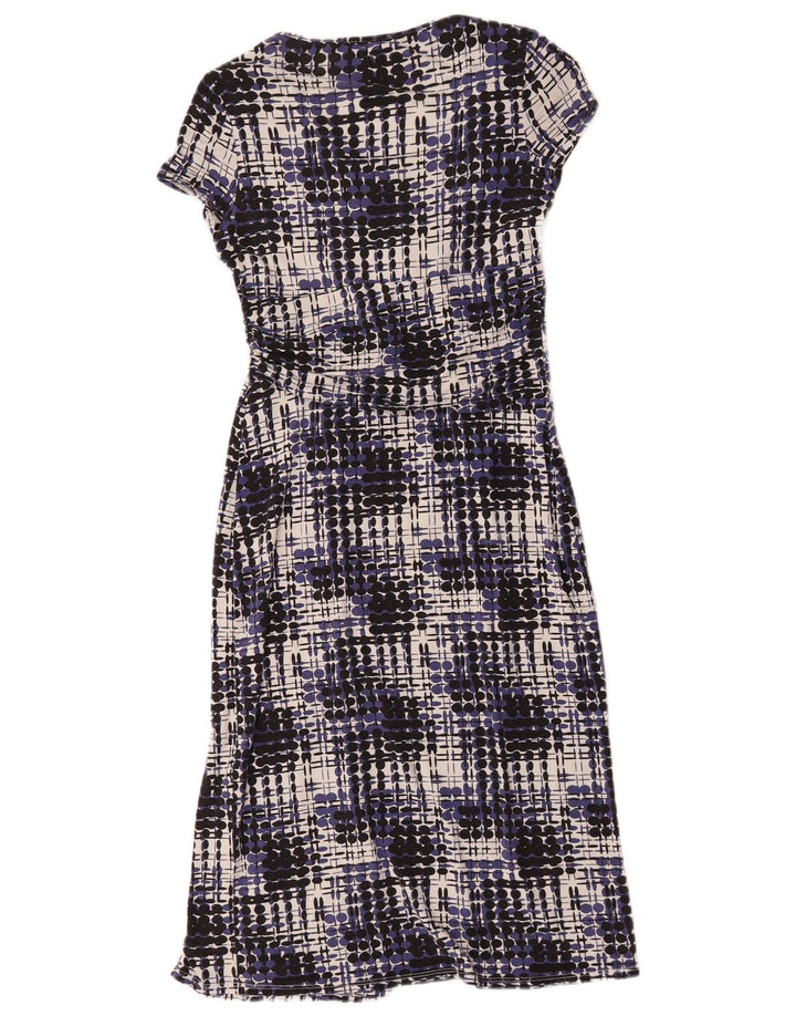 Phase Eight Womens Sheath Dress UK 10 Small Multicolored Check Viscose
