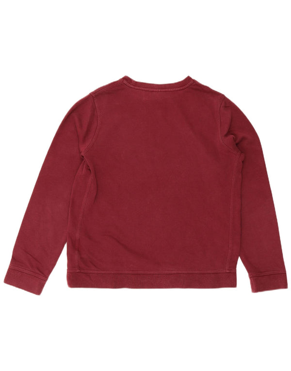 Nike Boys Sweatshirt Jumper 13-14 år XL Burgundy Cotton Sports