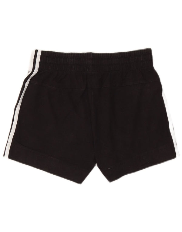 Adidas sportsshorts til kvinder UK 4/6 XS sort bomuld