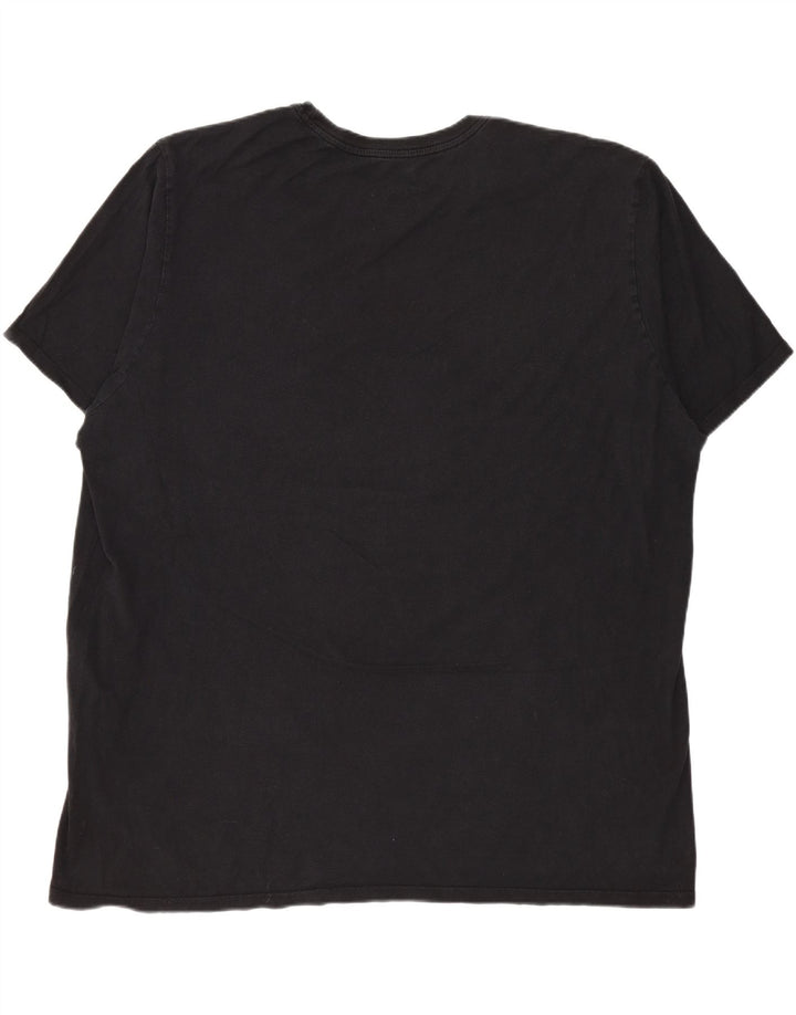 NIKE T-shirt top i atletisk snit til mænd 2XL Sort