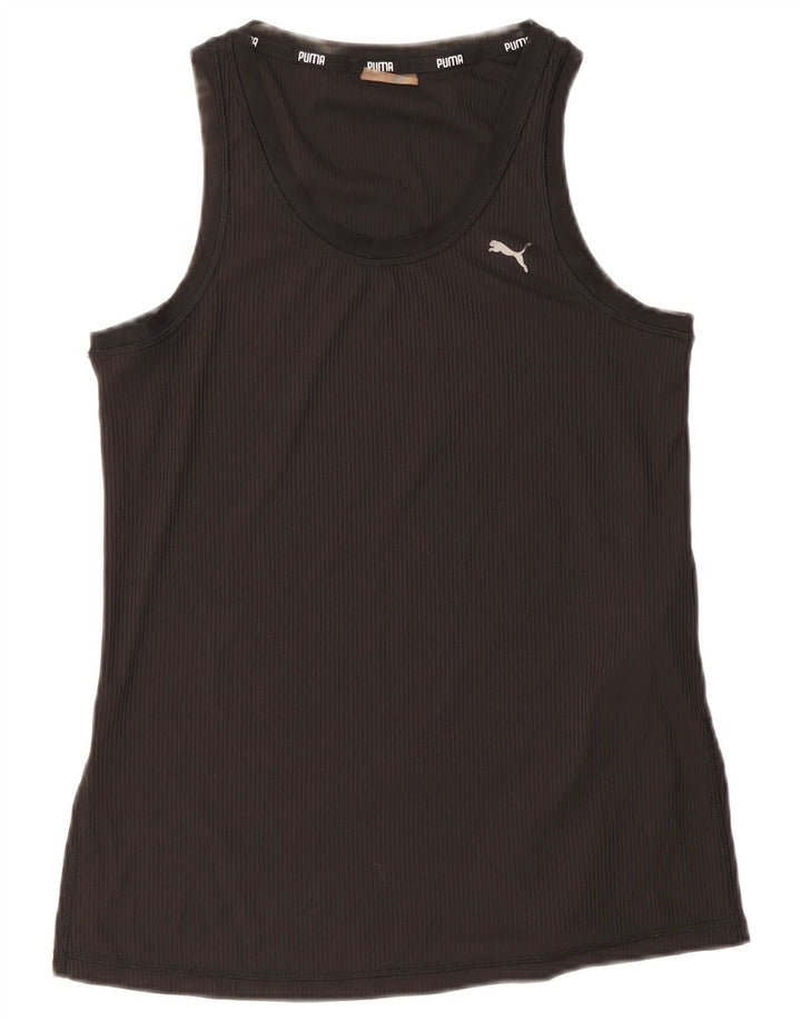 Nike Damevest Top UK 8 Small Black Polyester