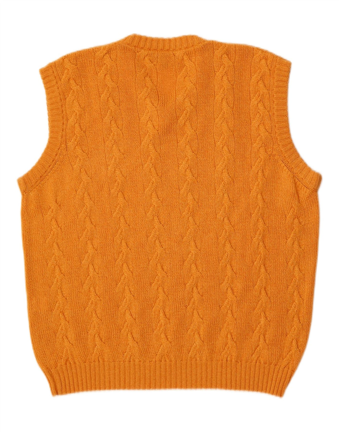 Les Copains Herrevest Tank Top IT 50 Medium Orange Uld