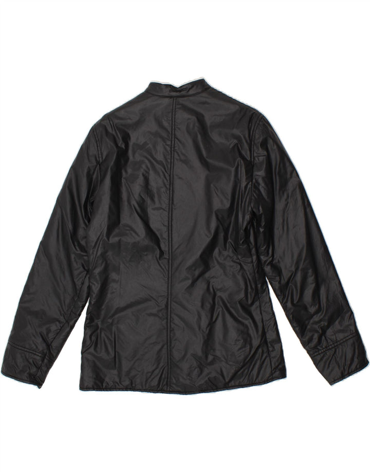 FENDISSIME Womens Bomber Jacket IT 46 Large Black Polyamide Vintage Fendissime and Second-Hand Fendissime from Messina Hembry 