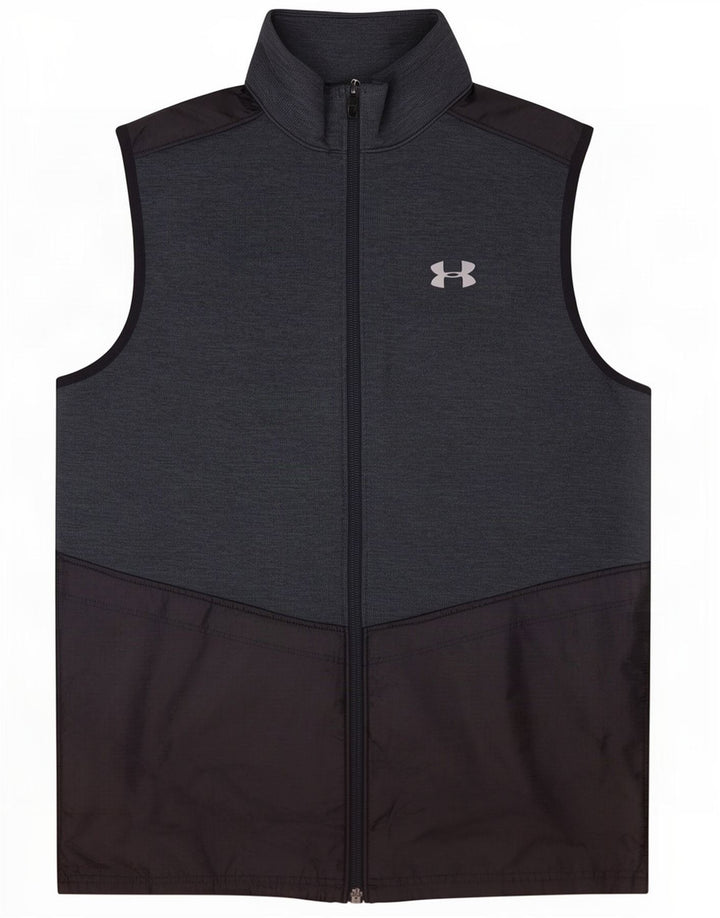 Under Armour Boys Grafisk træningsdragt Topjakke 11-12 År Large Grå