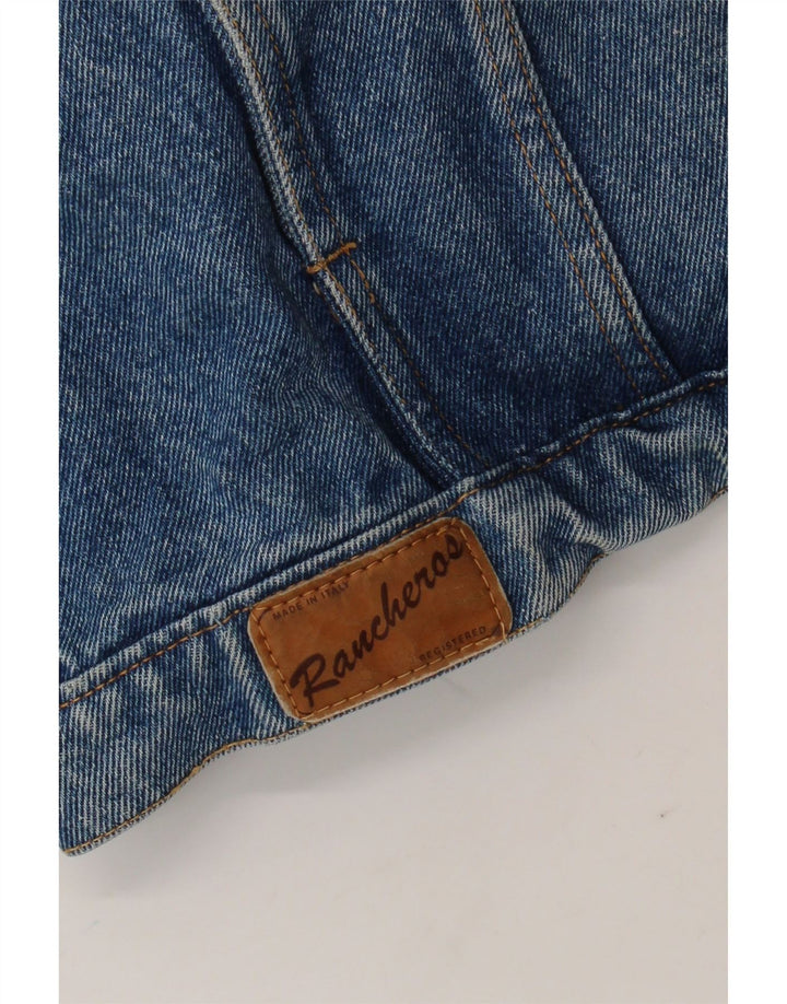 Rancheros Herre denimjakke UK 40 Large Blue