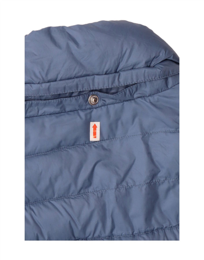 CALVIN KLEIN Womens Padded Jacket UK 14 Medium Blue Polyamide Vintage Calvin Klein and Second-Hand Calvin Klein from Messina Hembry 
