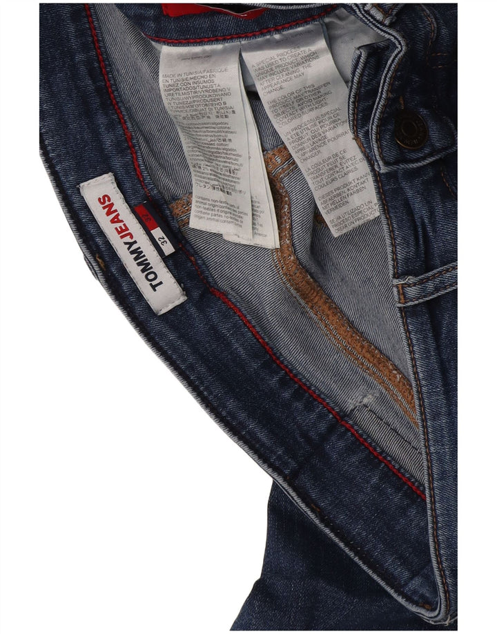 Tommy Hilfiger Herre Slim Jeans W32 L32 Blå Bomuld