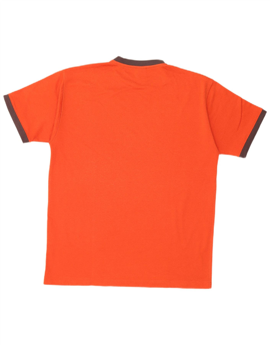 Reebok Herre T-Shirt Top Stor Orange Bomuld