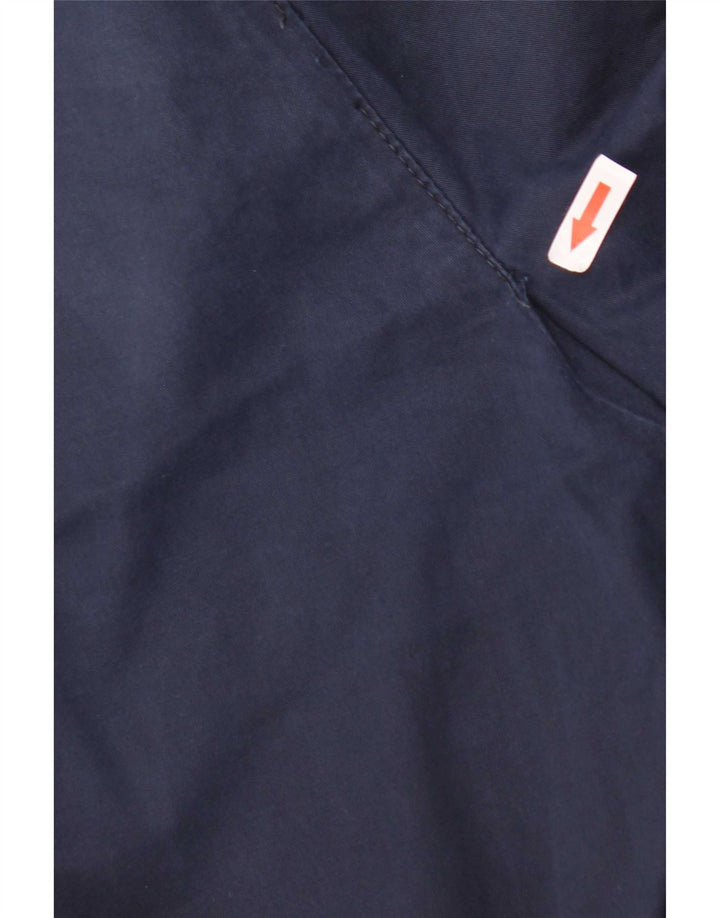 Zara Herre Slim Cropped Trousers EU 40 Medium W31 L26 Navy Blue