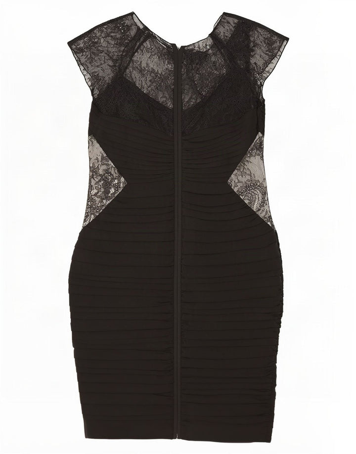 Coast Womens Sheath Dress UK 14 Medium Black Floral Polyester