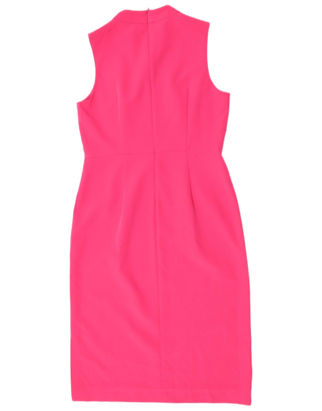 French Connection Kvinders Ærmeløs Skede Kjole UK 16 Large Pink Polyester