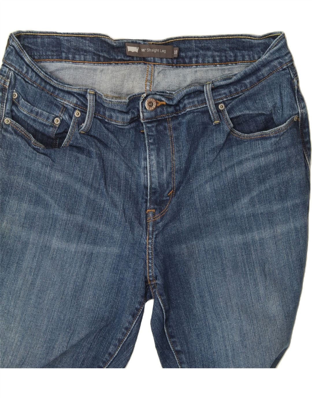 LEVI'S Womens 505 Straight Jeans US 10 Large W32 L31 Blue Cotton Vintage Levi's and Second-Hand Levi's from Messina Hembry 
