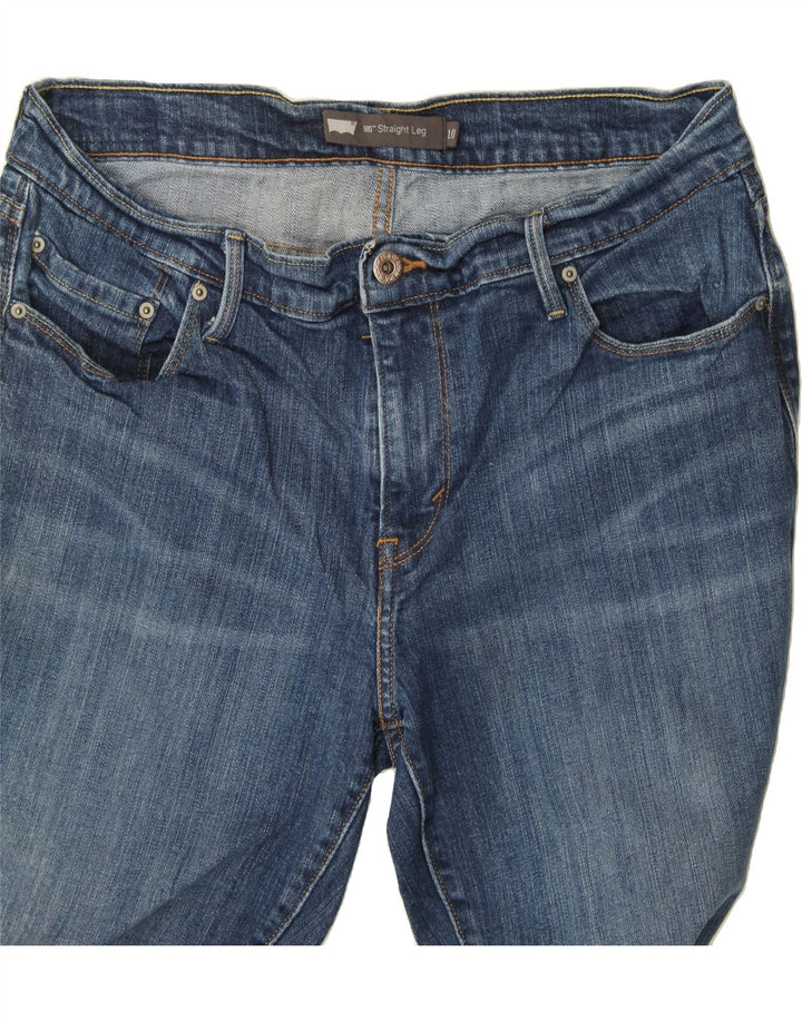 LEVI'S Womens 505 Straight Jeans US 10 Large W32 L31 Blue Cotton Vintage Levi's and Second-Hand Levi's from Messina Hembry 