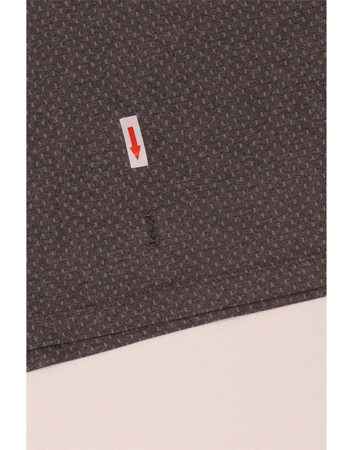 Fila Herre T-Shirt Top Stor Grå Polyester