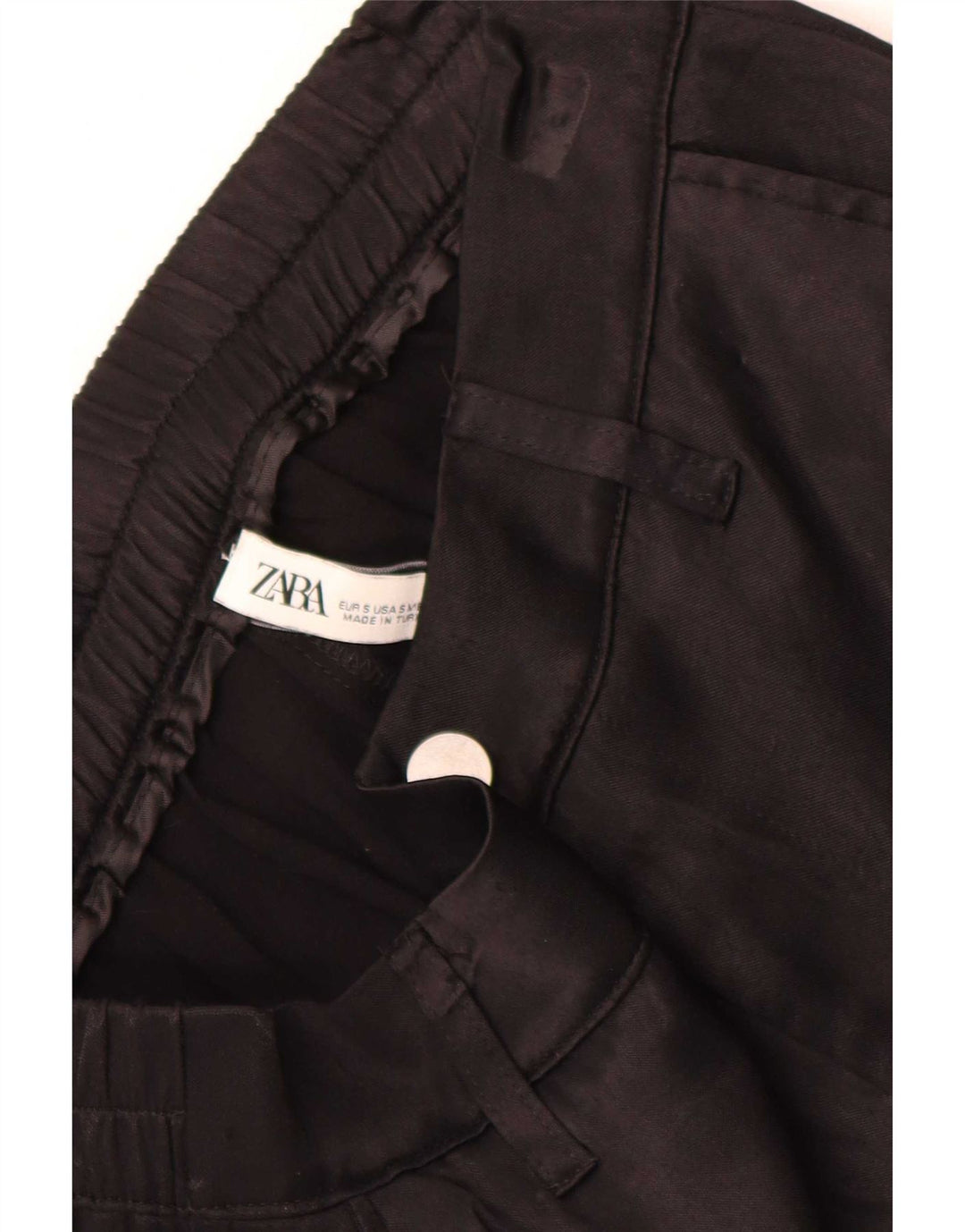 Zara Joggers Cargo Bukser Small W26 L28 Sort