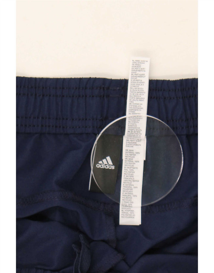 Adidas Herre grafisk træningsdragt Bukser Large Navy Blue Polyester