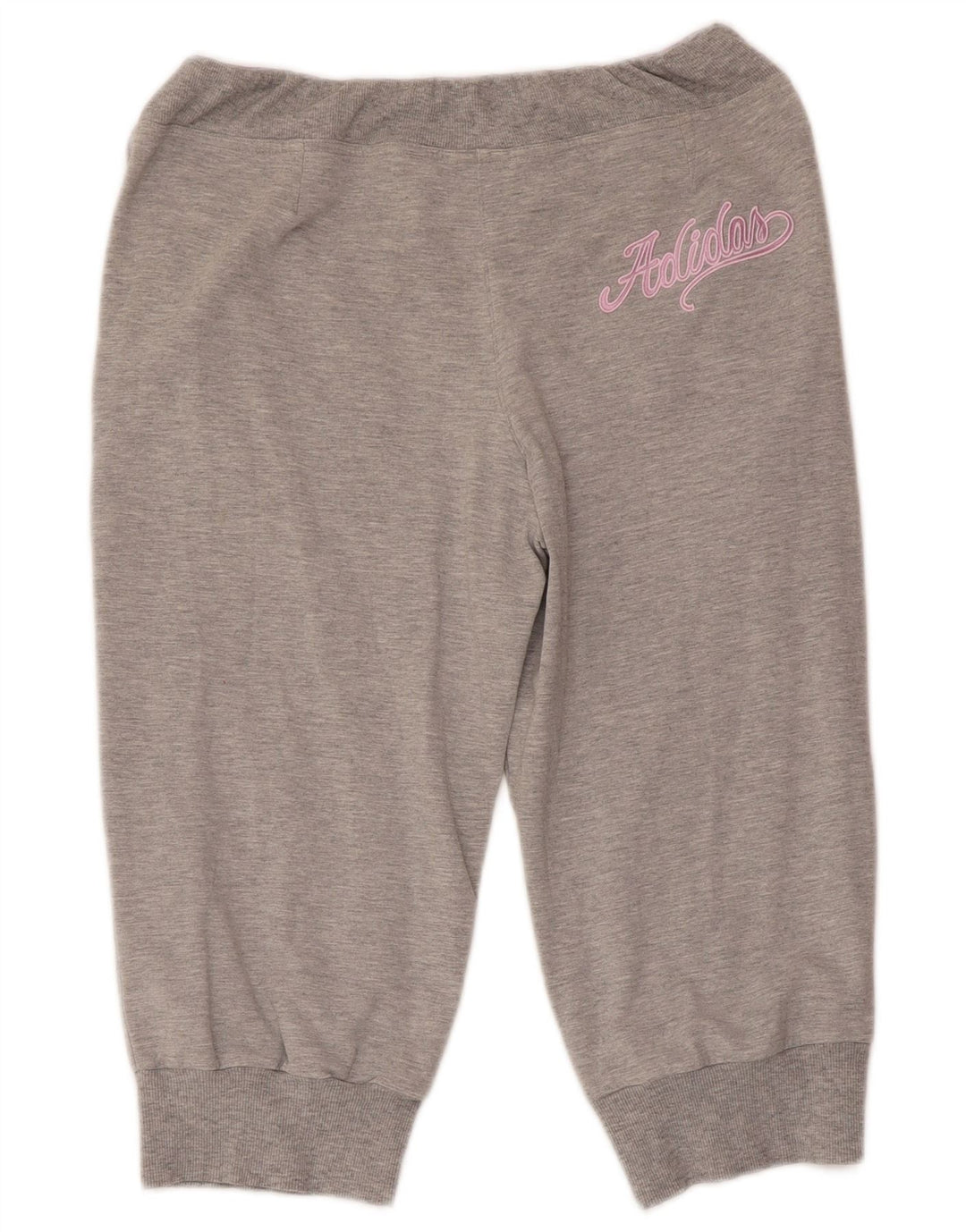 ADIDAS Pige Capri Træningsdragt Bukser Joggers 15-16 år Grå