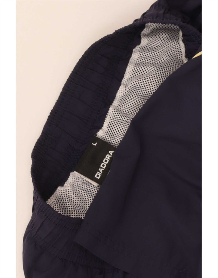 Diadora Sportshorts til mænd store marineblå polyamid