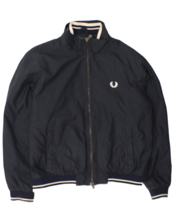 Fred Perry Boys Bomber Jacket 11-12 år Grå nylon