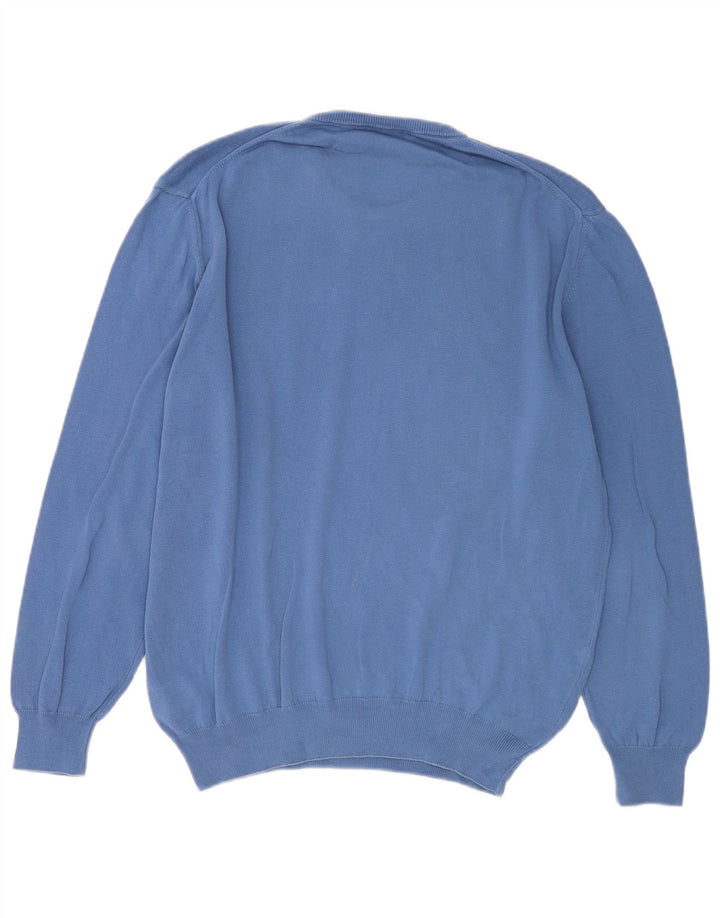 Fred Perry Herre rund hals sweater 2XL blå bomuld