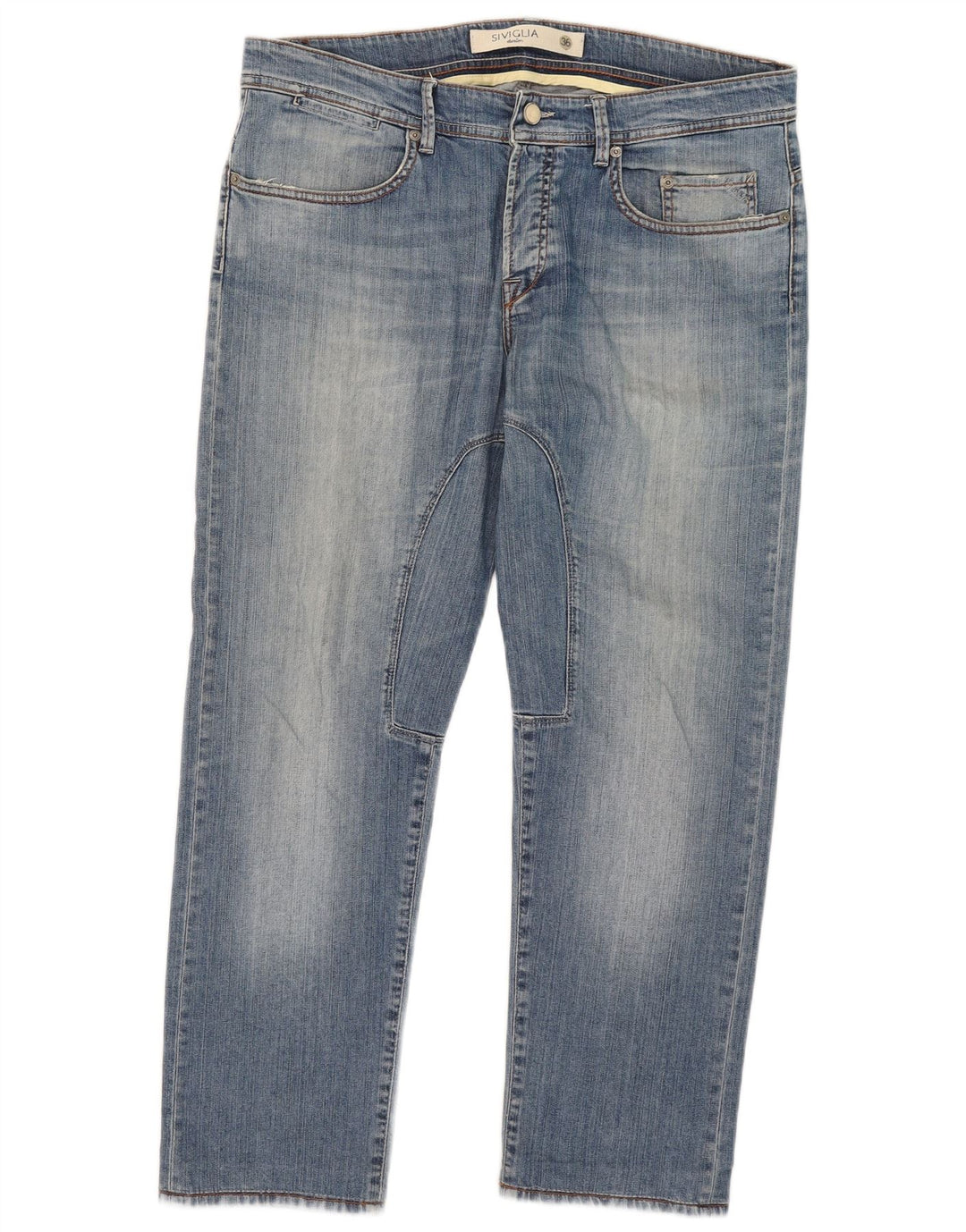 SIVIGLIA Straight jeans til mænd W36 L27 Blå
