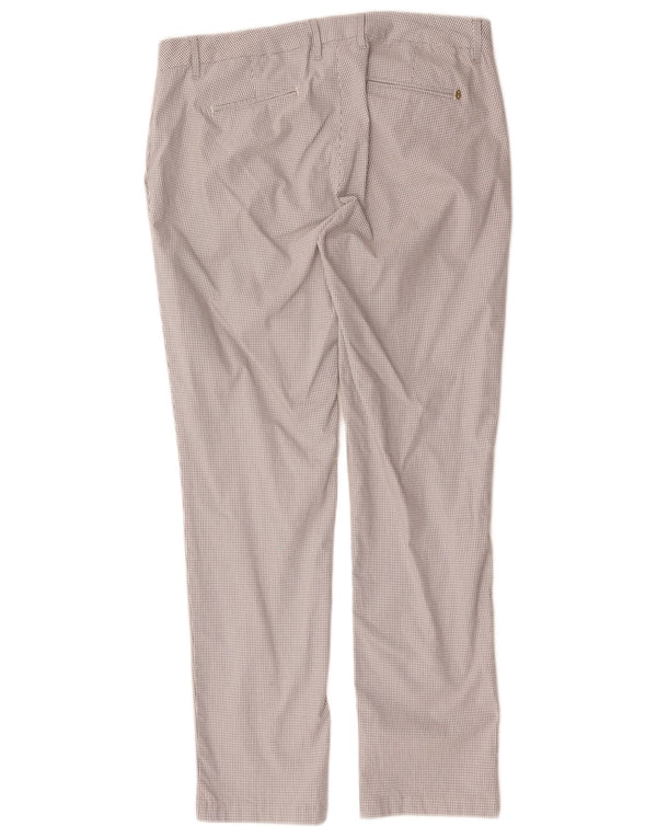 Conte of Florence Chinobukser til kvinder IT 46 Large W32 L28 Grå Gingham