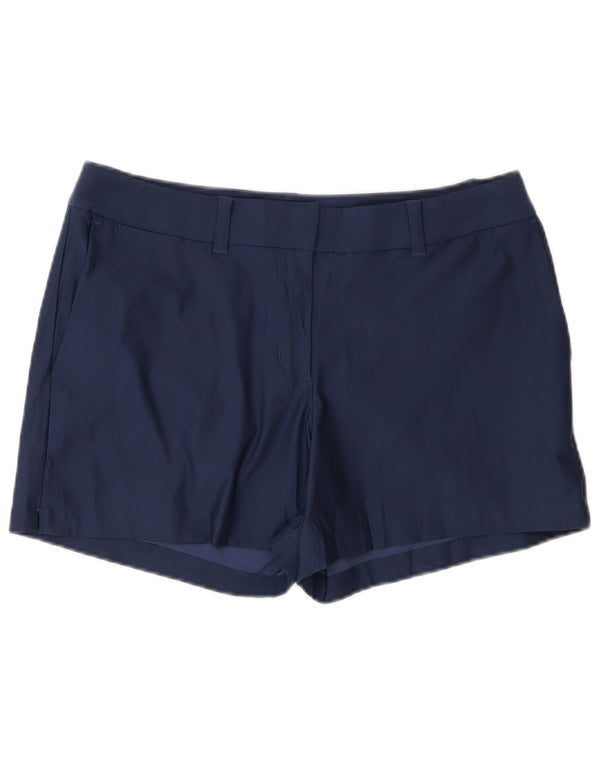 Nike Dame Dri Fit Golf Chino Shorts UK 12 Medium W30 Navy Blue Sports